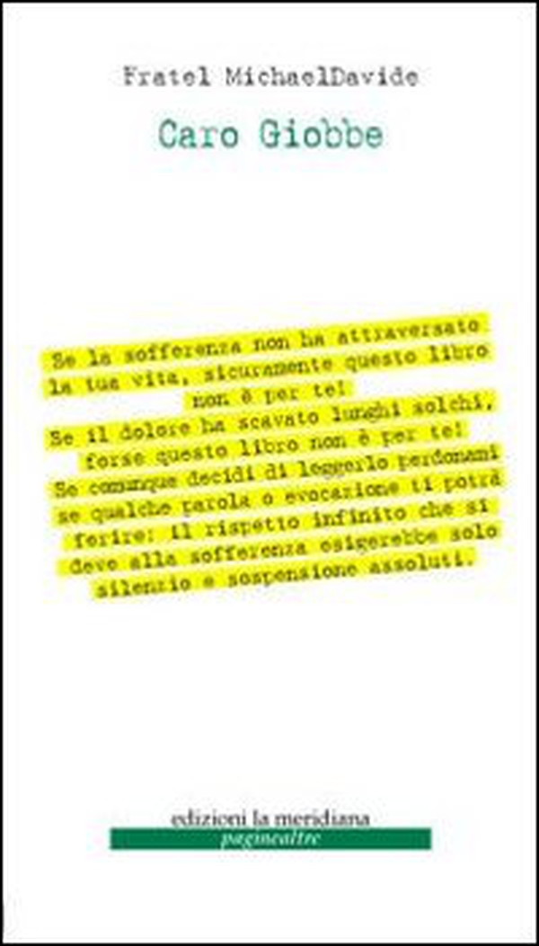 Caro Giobbe - Librerie.coop Caro Giobbe - Librerie.coop