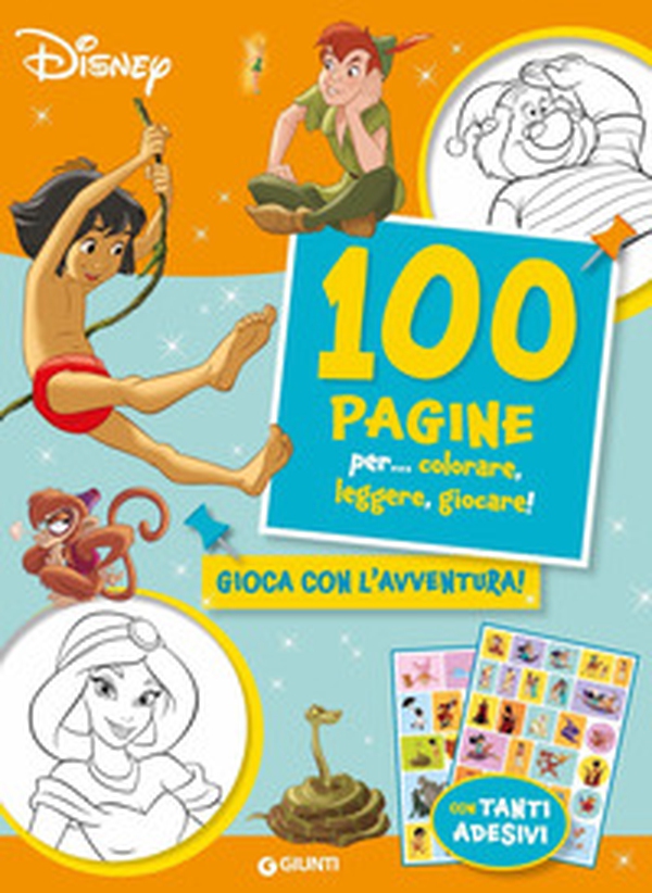 100 pagine per... colorare, leggere, giocare! Gioca con l'avventura! Sticker special color - Librerie.coop 100 pagine per... colorare, leggere, giocare! Gioca con l'avventura! Sticker special color - Librerie.coop