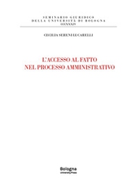 L'accesso al fatto nel processo amministrativo - Librerie.coop