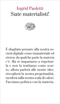 Siate materialisti! - Librerie.coop Siate materialisti! - Librerie.coop