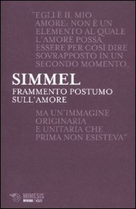 Frammento postumo sull'amore - Librerie.coop