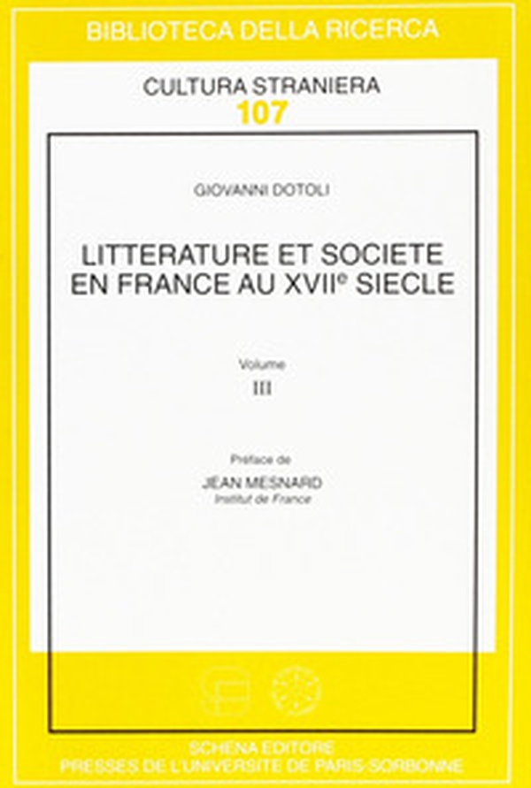Litterature et societé en France au XVII/e siècle - Librerie.coop Litterature et societé en France au XVII/e siècle - Librerie.coop
