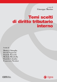 Temi scelti di diritto tributario interno - Librerie.coop