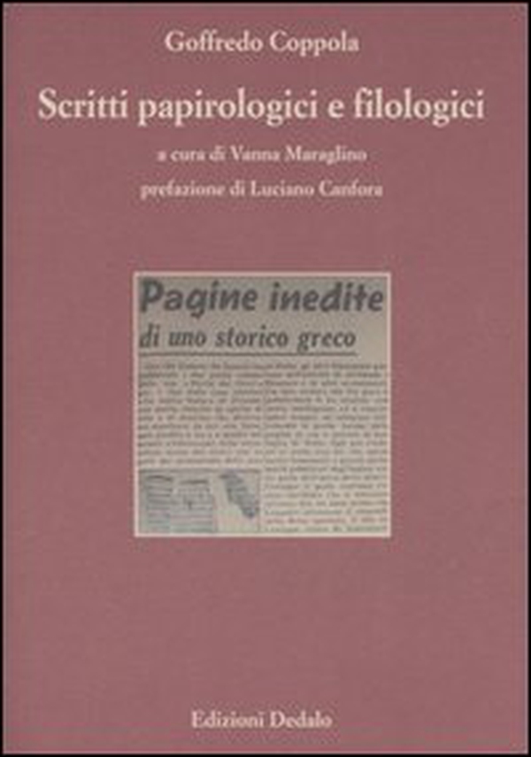 Scritti papirologici e filologici - Librerie.coop Scritti papirologici e filologici - Librerie.coop
