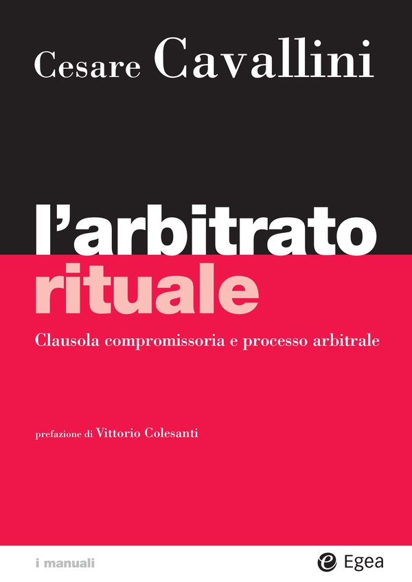 L’arbitrato rituale - Librerie.coop L’arbitrato rituale - Librerie.coop