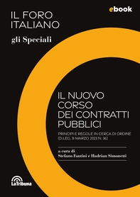 Il nuovo corso dei contratti pubblici - Librerie.coop
