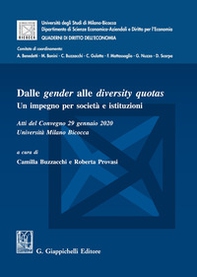 Dalle gender alle diversity quotas. Un impegno per società e istituzioni - Librerie.coop