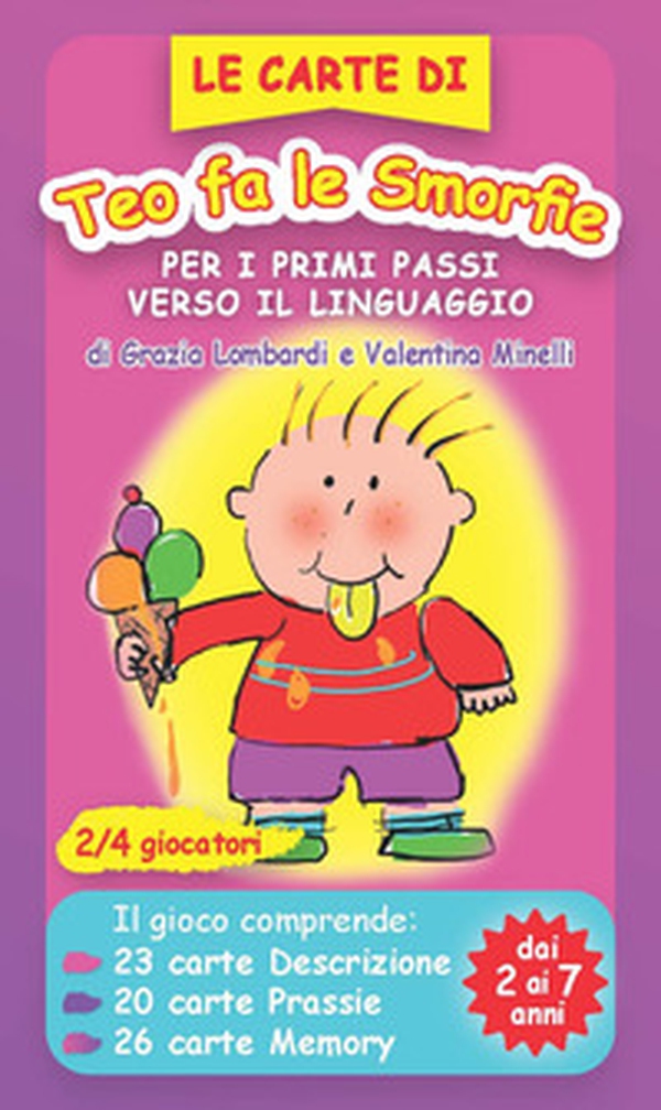 Le carte di Teo fa le smorfie. Per i primi passi verso il linguaggio - Librerie.coop Le carte di Teo fa le smorfie. Per i primi passi verso il linguaggio - Librerie.coop