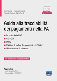 Guida alla tracciabilità dei pagamenti nella PA - Librerie.coop