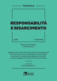 Responsabilità e risarcimento 2026 - Librerie.coop