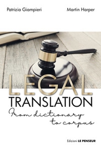Legal translation. From dictionary to corpus - Librerie.coop