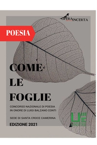 Come le foglie 2021 - Librerie.coop Come le foglie 2021 - Librerie.coop