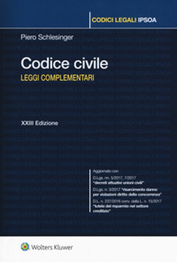 Codice civile. Leggi complementari - Librerie.coop Codice civile. Leggi complementari - Librerie.coop