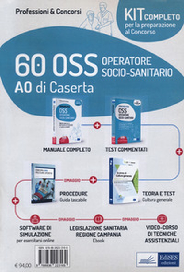 Kit concorso 60 OSS AO Caserta - Librerie.coop Kit concorso 60 OSS AO Caserta - Librerie.coop