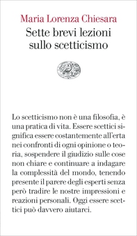 Sette brevi lezioni sullo scetticismo - Librerie.coop Sette brevi lezioni sullo scetticismo - Librerie.coop
