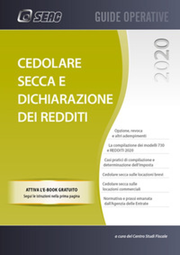 Cedolare secca e dichiarazione dei redditi - Librerie.coop Cedolare secca e dichiarazione dei redditi - Librerie.coop