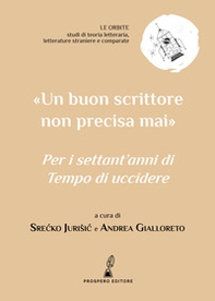 «Un buon scrittore non precisa mai». Per i settant'anni di «Tempo di uccidere» - Librerie.coop
