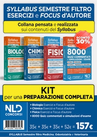 Kit Syllabus per la preparazione al semestre filtro: Biologia + Chimica + Fisica + 8000 quiz commentati e simulazioni d'esame - Librerie.coop
