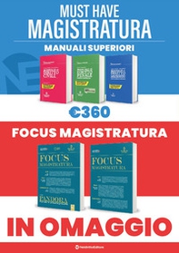Must have magistratura: Kit 3 Manuali superiori + 2 Focus - Librerie.coop