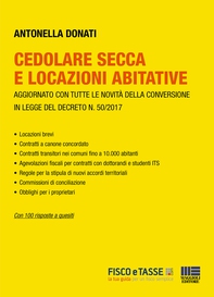 Cedolare secca e locazioni abitative - Librerie.coop