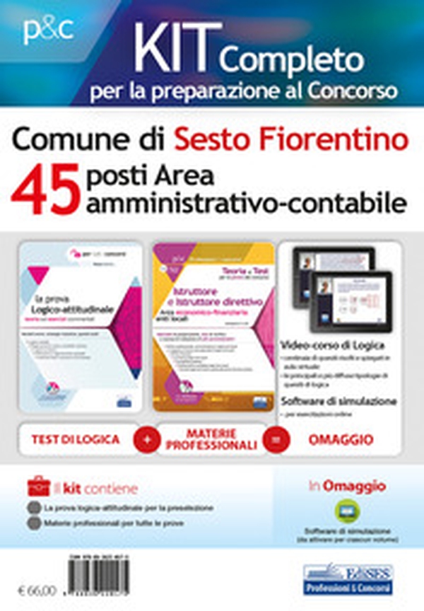 Kit 45 amministratori contabili. Sesto Fiorentino - Librerie.coop Kit 45 amministratori contabili. Sesto Fiorentino - Librerie.coop