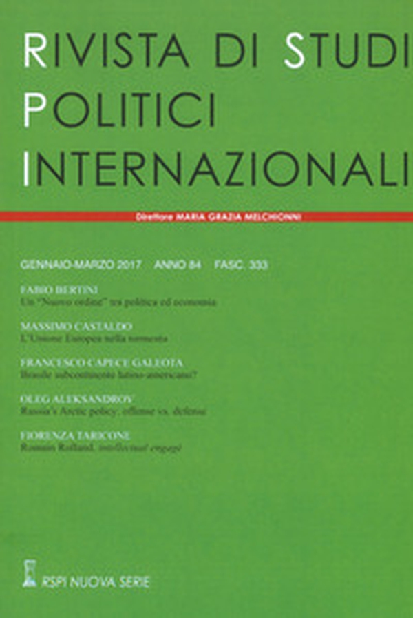 Rivista di studi politici internazionali - Librerie.coop Rivista di studi politici internazionali - Librerie.coop