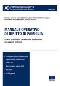 Manuale operativo di diritto di famiglia - Librerie.coop