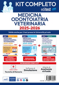 Kit completo EdiTEST Medicina, Odontoiatria, Veterinaria 2025-2026 - Librerie.coop