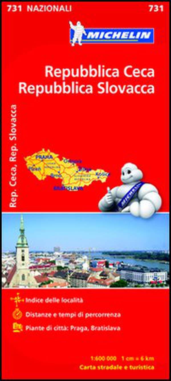 Repubblica Ceca, Repubblica Slovacca 1:600.000 - Librerie.coop Repubblica Ceca, Repubblica Slovacca 1:600.000 - Librerie.coop