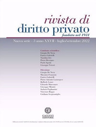 Rivista di diritto privato - Librerie.coop
