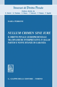 Nullum crimen sine iure - Librerie.coop