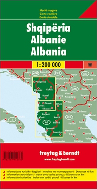 Albania 1:200.000 - Librerie.coop