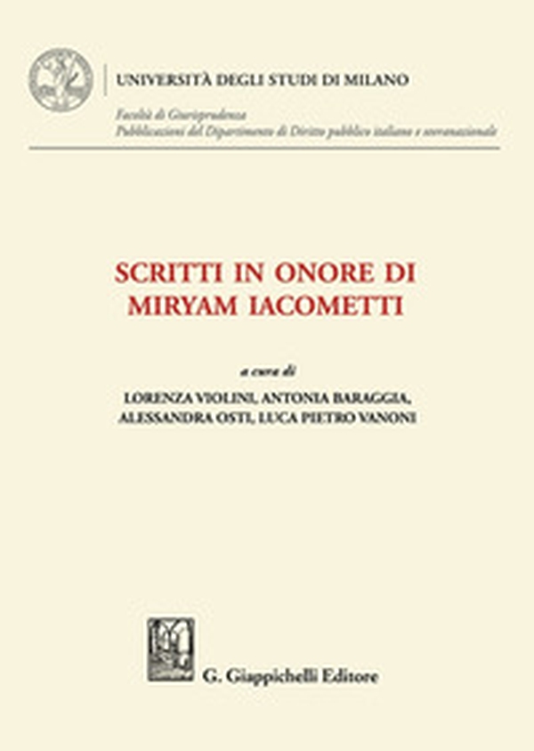 Scritti in onore di Miryam Iacometti - Librerie.coop Scritti in onore di Miryam Iacometti - Librerie.coop