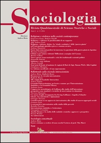 Sociologia. Rivista quadrimestrale di scienze storiche e sociali - Vol. 1 - Librerie.coop Sociologia. Rivista quadrimestrale di scienze storiche e sociali - Vol. 1 - Librerie.coop