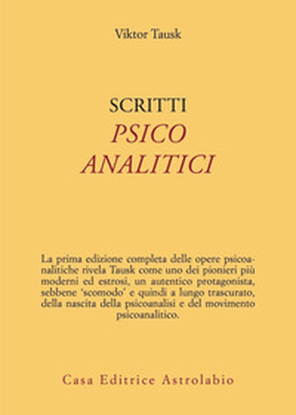 Scritti psicoanalitici - Librerie.coop Scritti psicoanalitici - Librerie.coop