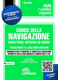 Codice della navigazione marittima, interna ed aerea - Librerie.coop Codice della navigazione marittima, interna ed aerea - Librerie.coop