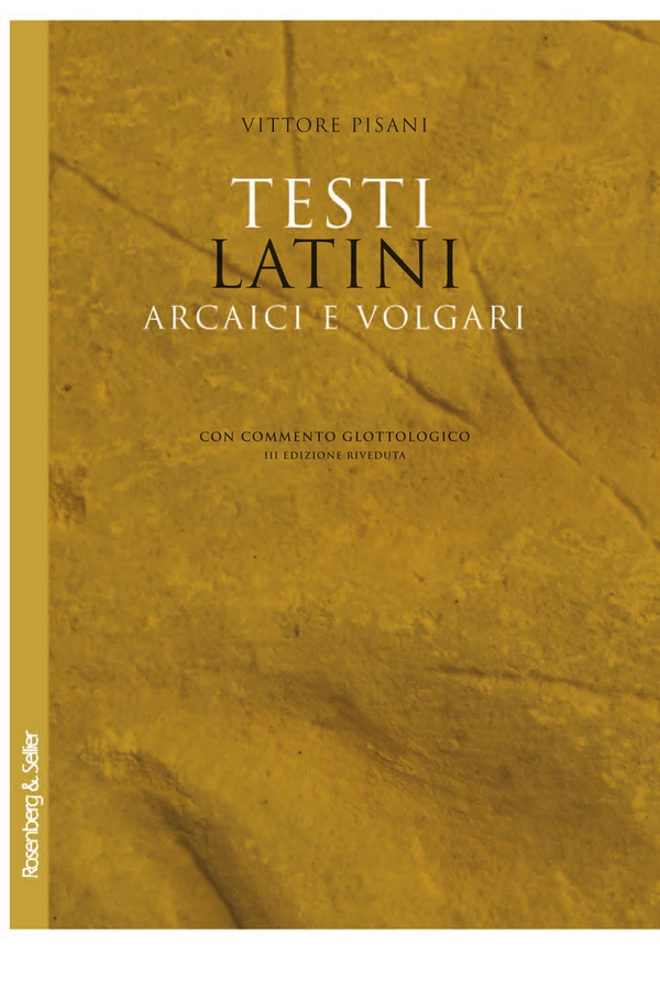 Testi latini arcaici e volgari - Librerie.coop Testi latini arcaici e volgari - Librerie.coop