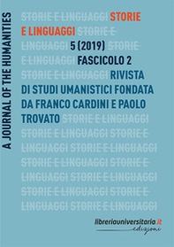 Storie e linguaggi. Rivista di studi umanistici - Librerie.coop