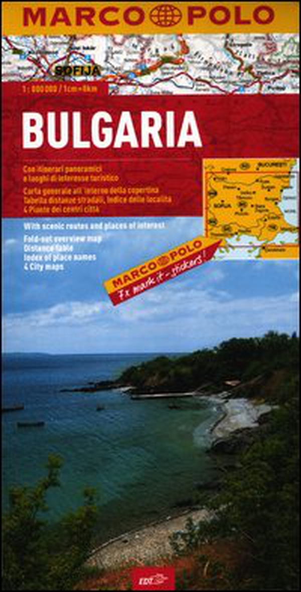 Bulgaria 1:800.000 - Librerie.coop Bulgaria 1:800.000 - Librerie.coop
