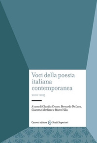 Voci della poesia italiana contemporanea. 2000-2025 - Librerie.coop