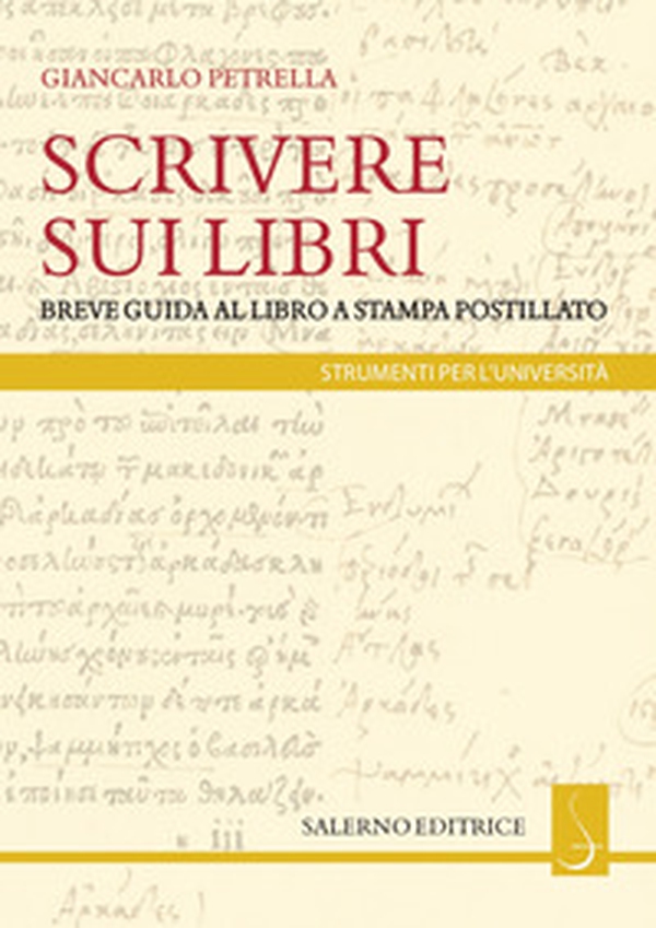 Scrivere sui libri. Breve guida al libro a stampa postillato - Librerie.coop Scrivere sui libri. Breve guida al libro a stampa postillato - Librerie.coop