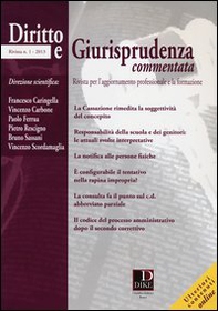 Diritto e giurisprudenza commentata - Vol. 1 - Librerie.coop