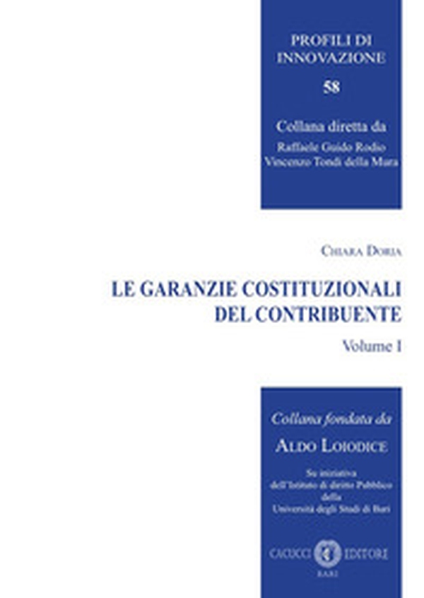 Le garanzie costituzionali del contribuente - Vol. 1 - Librerie.coop Le garanzie costituzionali del contribuente - Vol. 1 - Librerie.coop