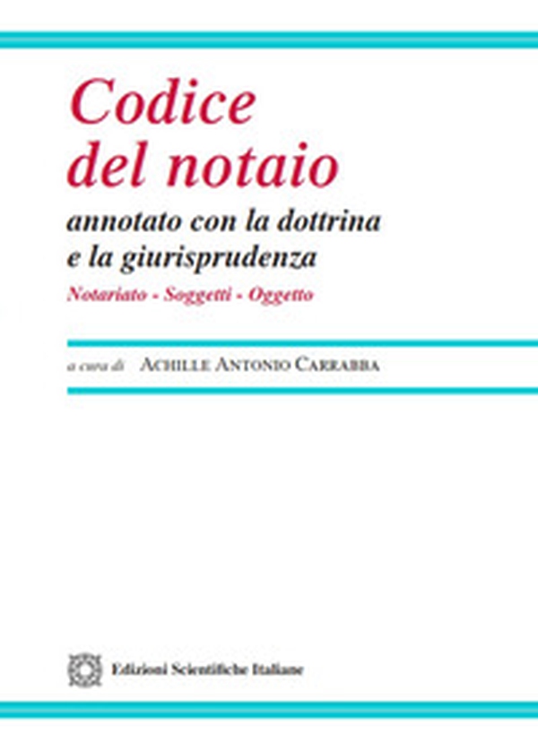 Codice del notaio - Librerie.coop Codice del notaio - Librerie.coop