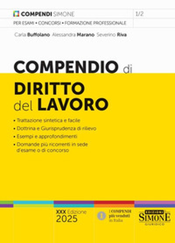 Compendio di diritto del lavoro - Librerie.coop Compendio di diritto del lavoro - Librerie.coop