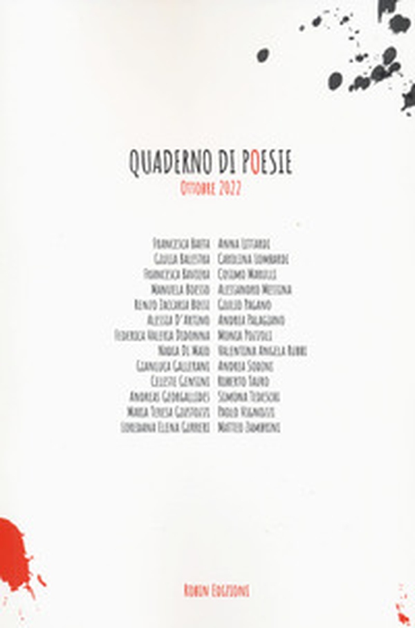 Quaderno di poesie. Ottobre 2022 - Librerie.coop Quaderno di poesie. Ottobre 2022 - Librerie.coop