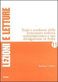 Temi e tendenze della letteratura tedesca contemporanea e sua divulgazione in Italia - Librerie.coop