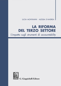 La riforma del terzo settore. L'impatto sugli strumenti di accountability - Librerie.coop