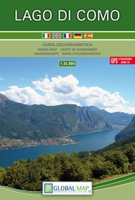 Lago di Como. Carta escursionistica 1:35.000 - Librerie.coop