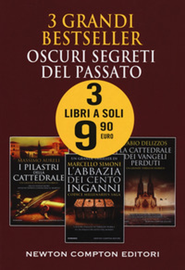 3 grandi bestseller. Oscuri segreti del passato: I pilastri della cattedrale-L'abbazia dei cento inganni-La cattedrale dei vangeli perduti - Librerie.coop 3 grandi bestseller. Oscuri segreti del passato: I pilastri della cattedrale-L'abbazia dei cento inganni-La cattedrale dei vangeli perduti - Librerie.coop